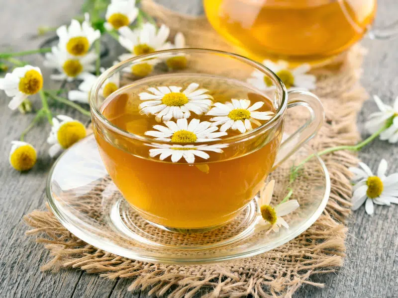 camomille pour sommeil et relaxation naturelle